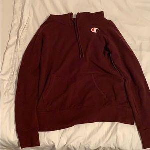 Maroon champion hoodie